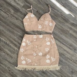 Two piece skirt set!